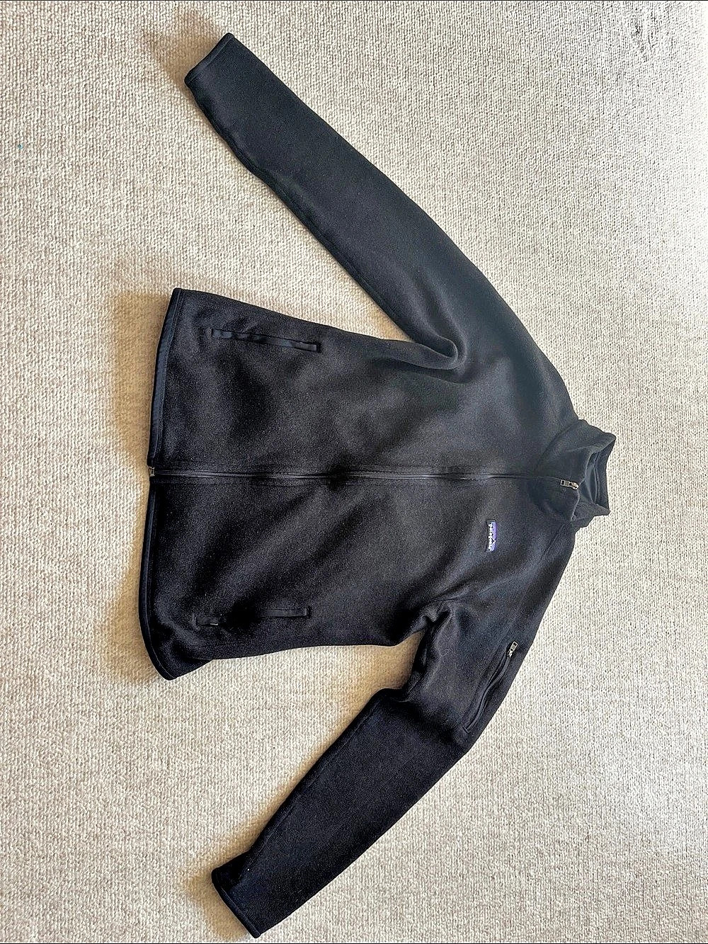 Patagonia Black Fleece Jacket Size Large